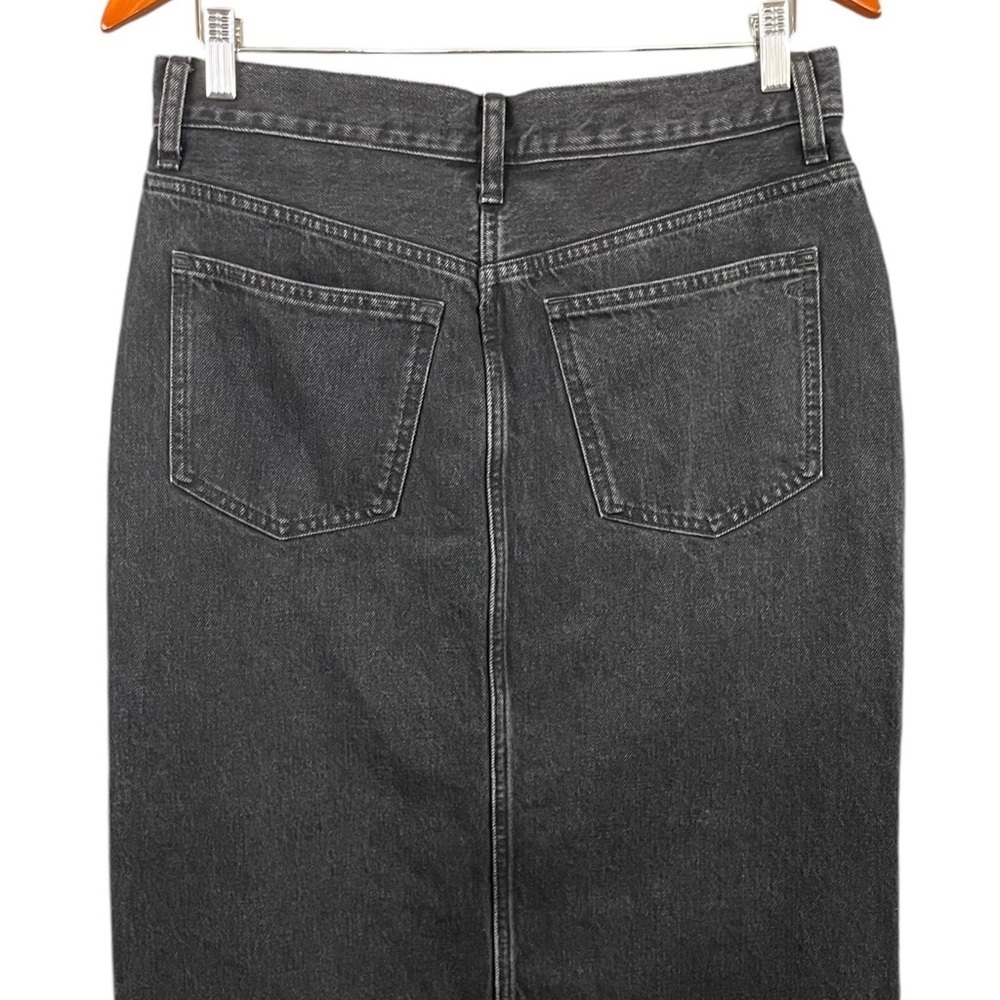 Madewell Denim Mid-Rise Maxi Skirt Lunar Wash NWT - Picture 7 of 15